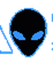 Blue AREA 54 alien