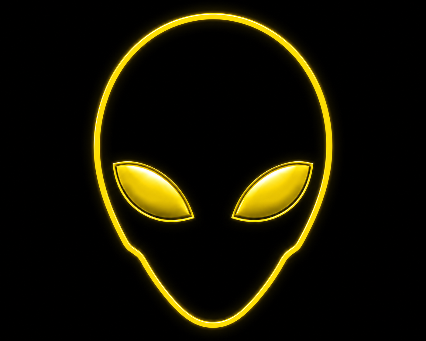 AREA 54 yellow alien head